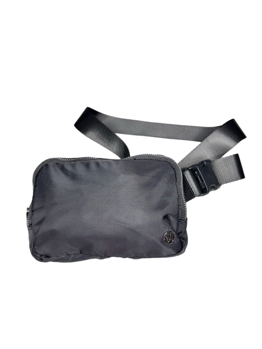 lululemon athletica Black Belt / cross body Bag with Adjustable Strap
